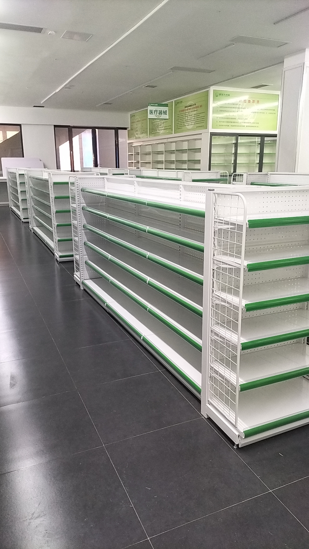 Snack Shop, Mother and Baby Shop, Steel Wood Double-sided Nakajima Wood Side Panel, Supermarket Shelf