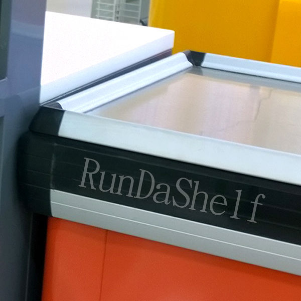 Supermarket and Retailer Shops Use MDF Material Grocery Checkout Counter