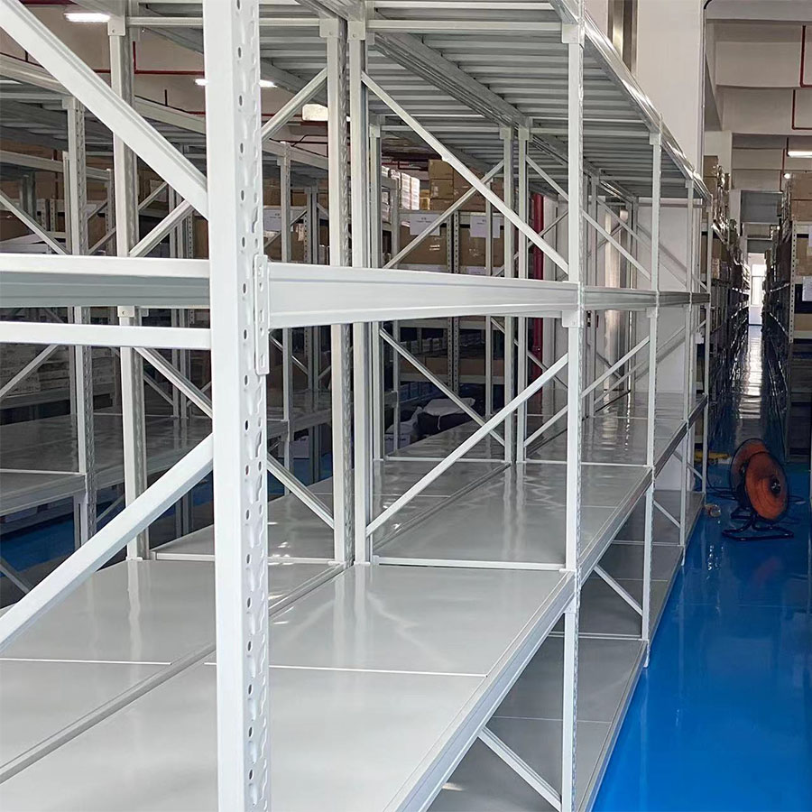 Customized Heavy Duty 300KG Steel Mezzanine Floor System Warehouse Storage Pallet Racking Manufacturers' Stacking Racks Shelves