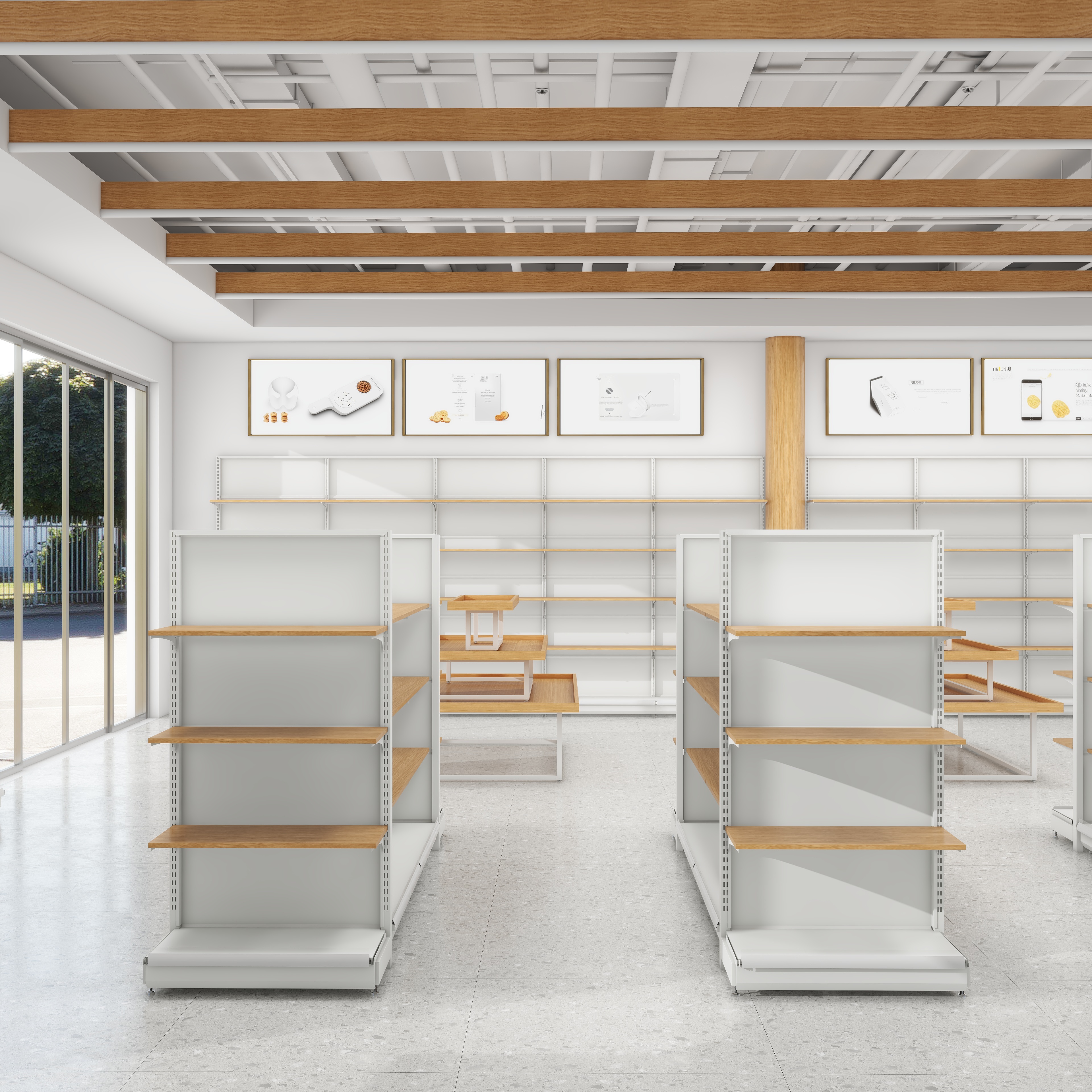 Convenience Store Shelves, Storage Shelves, Snack Shelves, Wholesale Wooden Shelves, Shelves