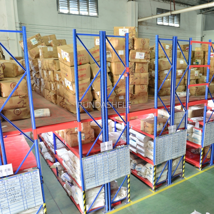 RD Hot Sale Double-Sided Mezzanine Rack Heavy Duty Metallic Attic Rack for Factory Store Warehouse Supermarket Kitchen