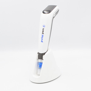 Latest Electric Microneedle Scar Removal Acne Elimination Shrink Pores 16pin Derma Roller for Home Use Hand Held