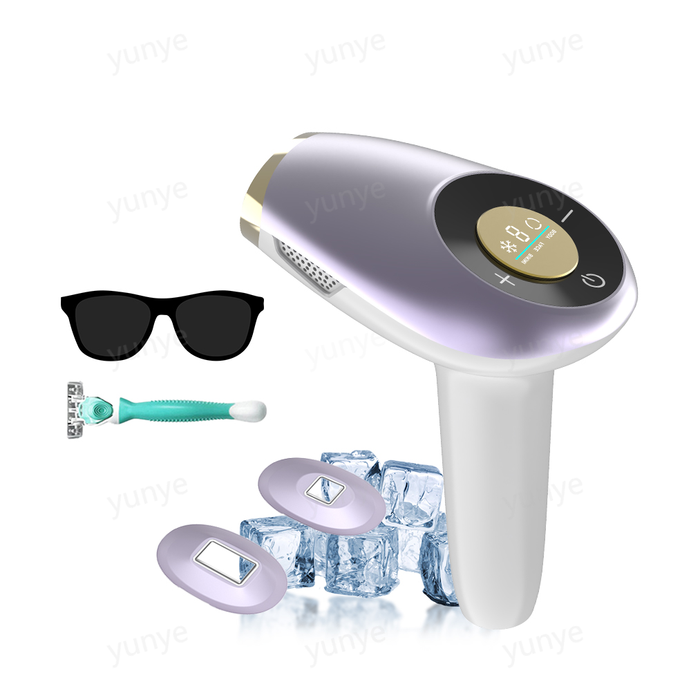Latest Factory Exclusive Handheld IPL Beauty Device For Hair Removal ICE Cooling Freezing Point Laser Personal Care Epilator