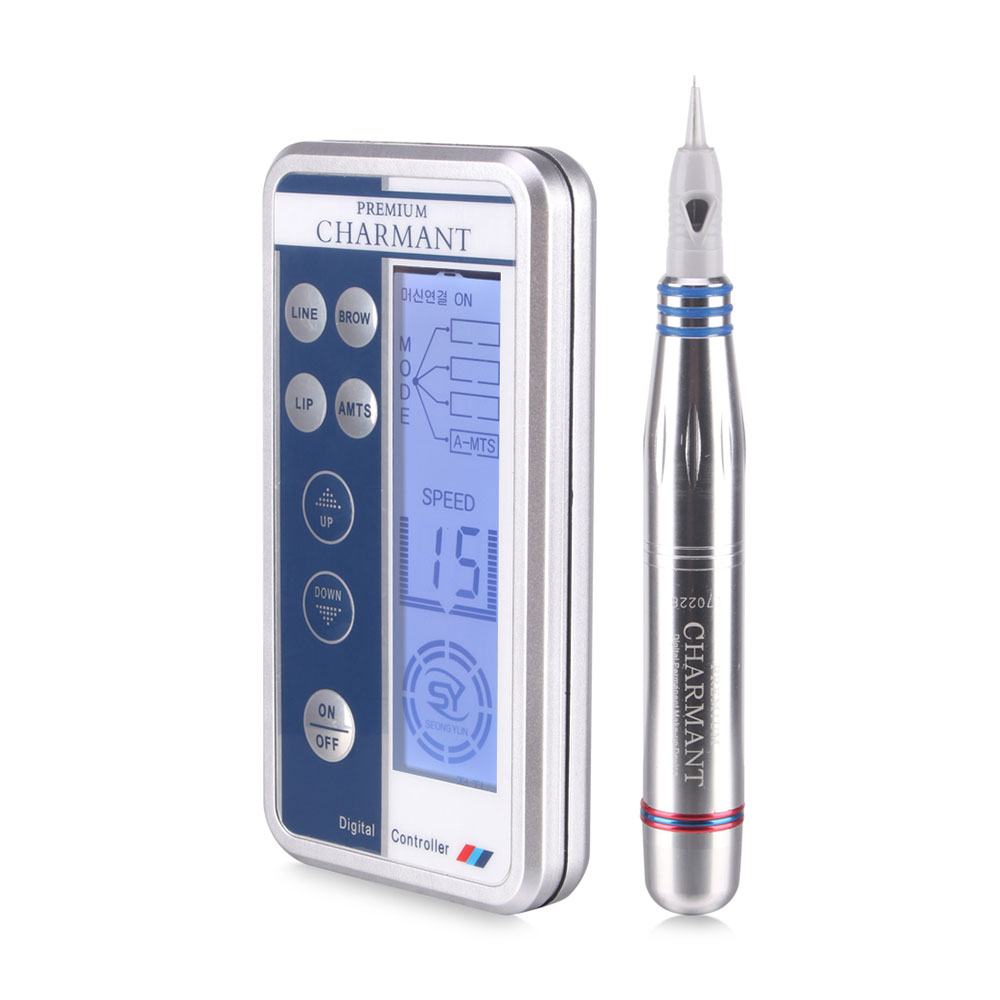 Portable Dermografo Premium Charmant Tattoo Removal Machine Pen Microblading Pum Permanent Makeup Machine for Women