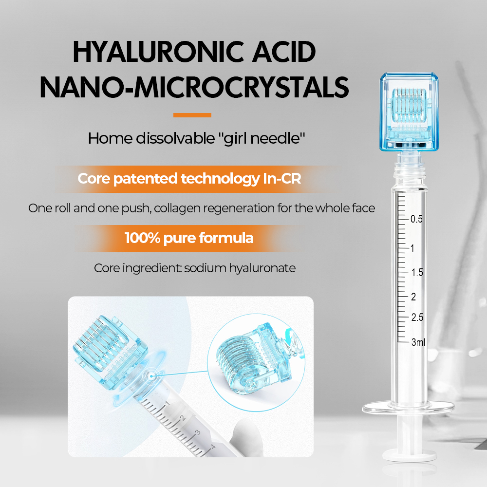 Korean Hyaluronic Acid Nano-microcrystals NAD White Blood Cell Face Skin Care Ampoule Serum For Face Skin Care Private Label