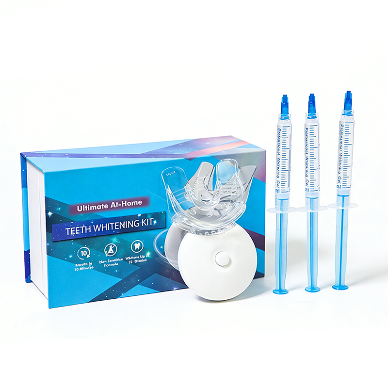 Home Use Professional Super Bright Smile Private Logo Led Light Teeth Whitening Kit Custom Branded Led Teeth Whitening Kit