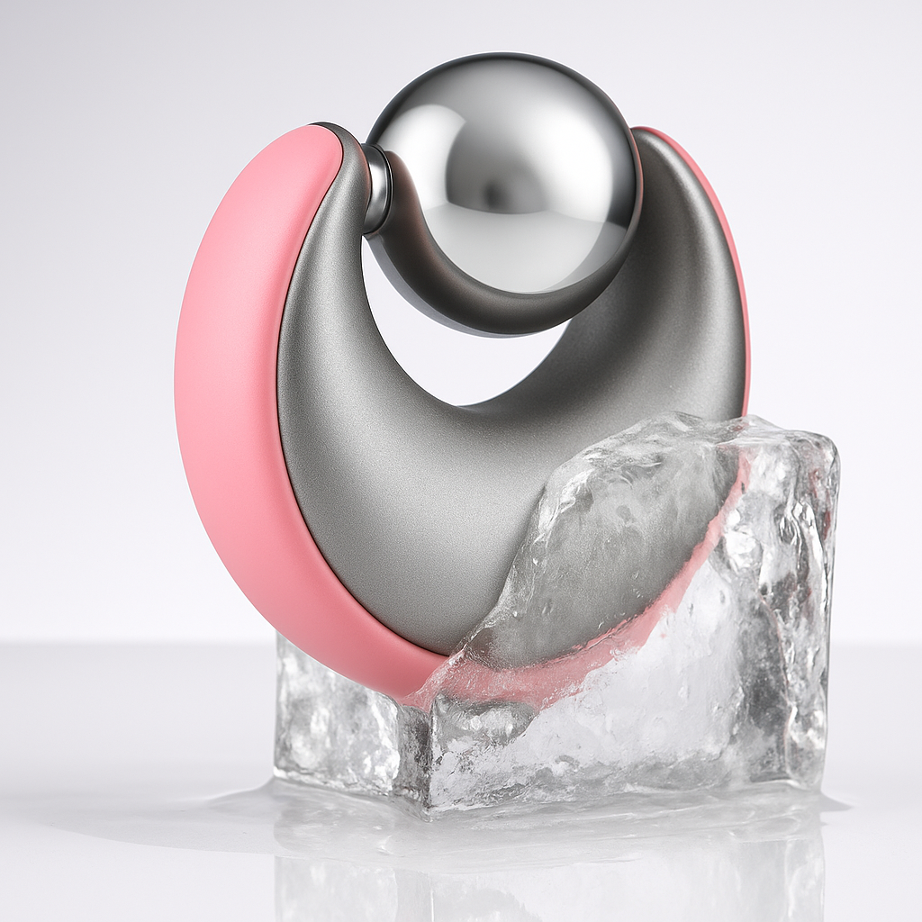 Cryo Lifting Eye Massage Equipment Ice Roller Eye Stick Stainless Steel Face Cooling Massage Eye Massager Ice Globes for Face