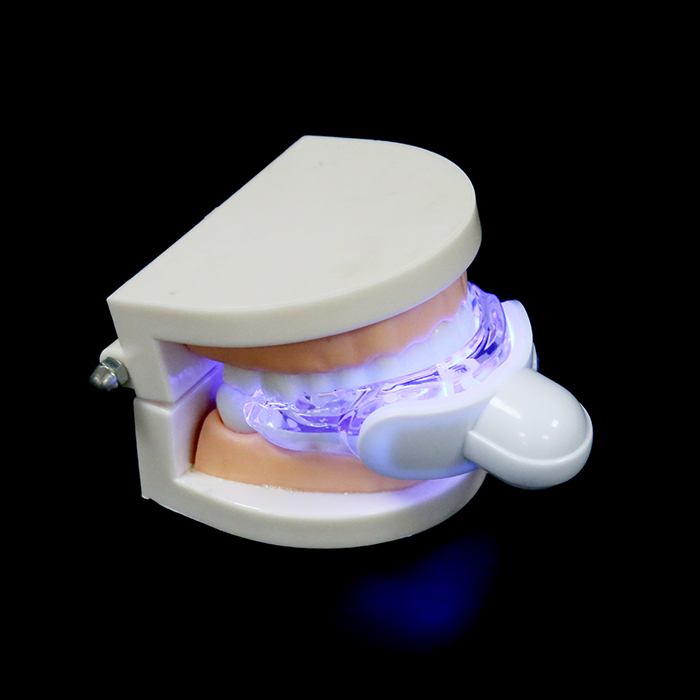 Custom Logo LED Blue Light Teeth Whitening Kit with 6% Peroxide Formula