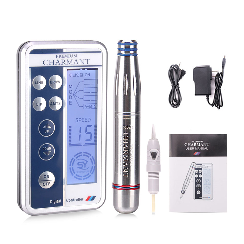 Portable Dermografo Premium Charmant Tattoo Removal Machine Pen Microblading Pum Permanent Makeup Machine for Women