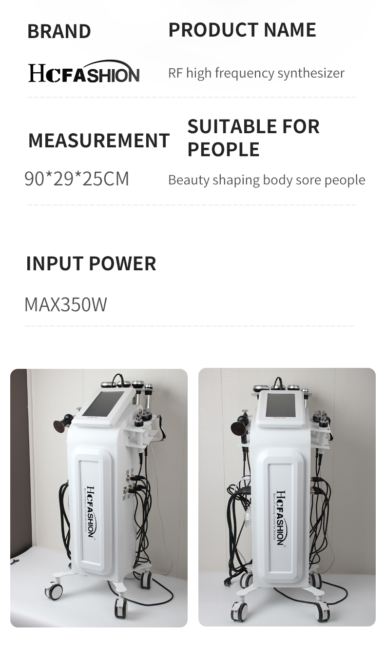 Professional Radiofrequency 448khz Cet Ret Rf Machine 40K Cavitation Vacuum Slimming Machine