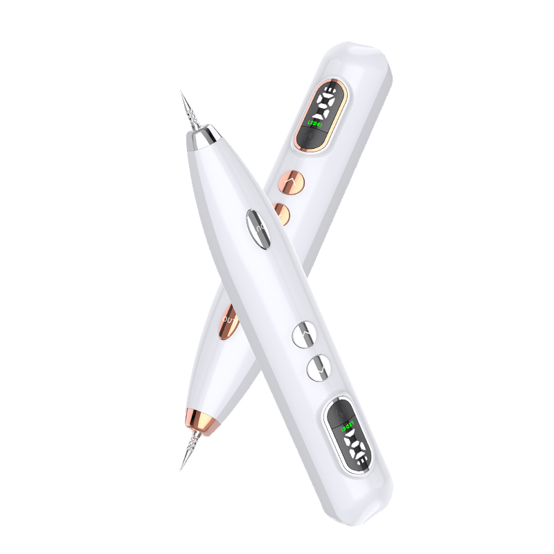 Professional Portable LCD Screen Mole Scar Tattoo Removal Machine Hot Sale Skin Care Wart Skin Tag Remover Pen Battery Hotels