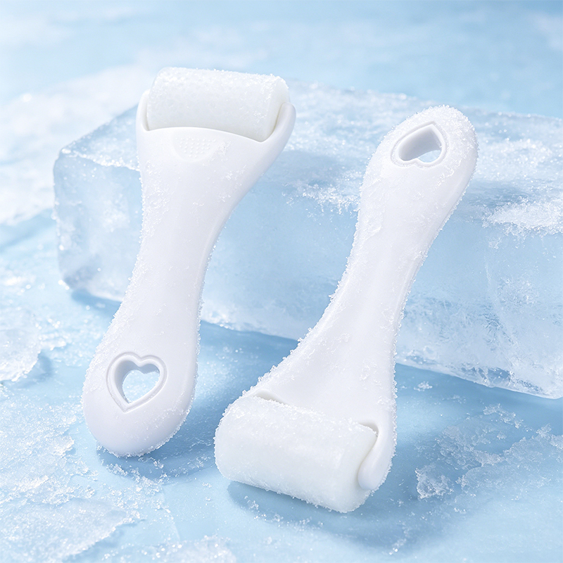 Custom Logo PE Gel Face Ice Roller for Cooling Facial Skin Care Orthotic Reduce Puffiness Headaches Irritation Relief