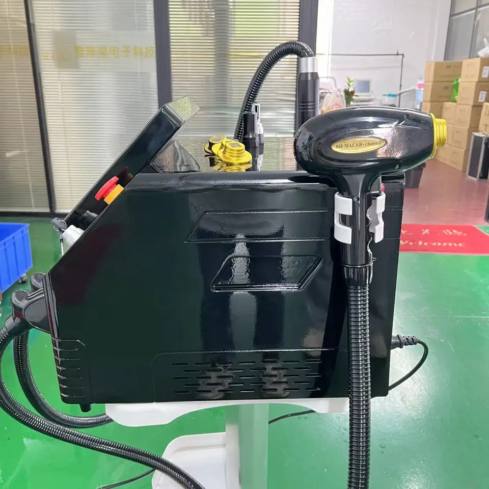 2026 Hot Selling Black Diode 2 1 Pico Diode Picosecond Tattoo Removal Ice Diodo Lasersings Hair Removal Machine Portable High