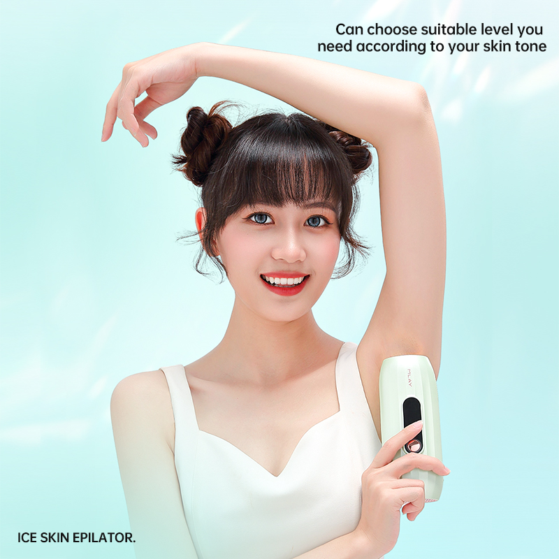 For MLAY T15 Home IPL Laser Hair Removal Device Painless Ice Compress 500,000 Shots Freezing Point Bikini Epilator