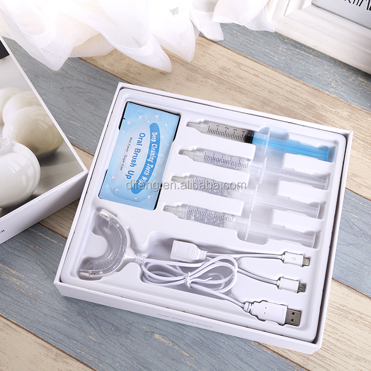Other Teeth Whitening Accessories Teeth Whitening Gel Pen Kits Private logo LED Light Kit Teeth Whitener