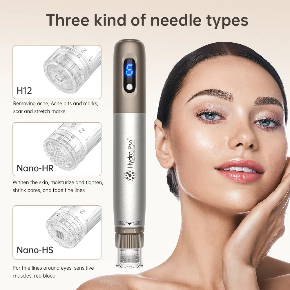 Professional Microneedle Radio Frequency Hydra Pen for Skin Tightening