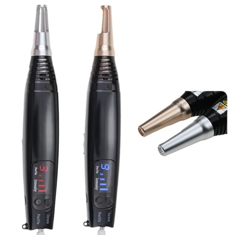 Black Red Blue Picosecond Pen Second Generation Handheld Portable Melanin Sweeping Pen for Face Mole Removal Picosecond Meter