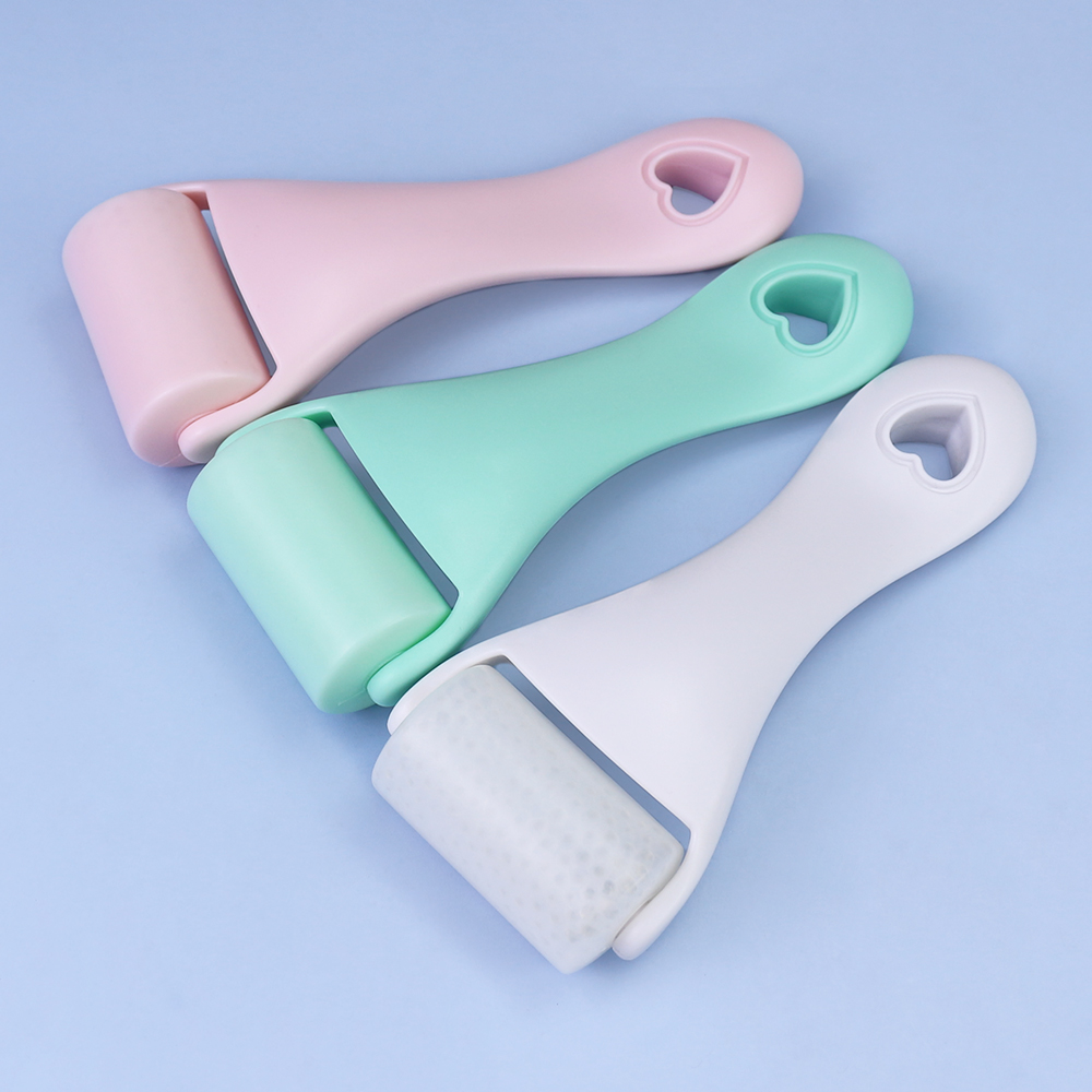 Custom Logo PE Gel Face Ice Roller for Cooling Facial Skin Care Orthotic Reduce Puffiness Headaches Irritation Relief