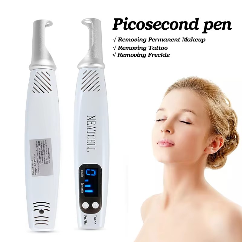 MKSS Portable Neatcell Removing Skin Tag Scar Freckle Mole Eyebrow Tattoo Removal Machine Mini Picosecond Pen
