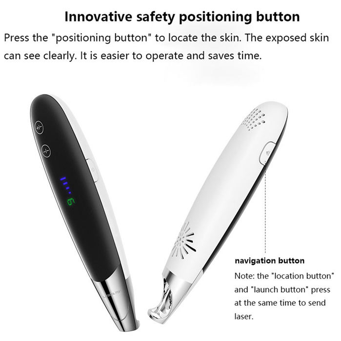 New Mini Picosecond Pen Home Beauty Device Makeup Cleaning New Pigment Removal Device for Hands Body Feet ABS AU