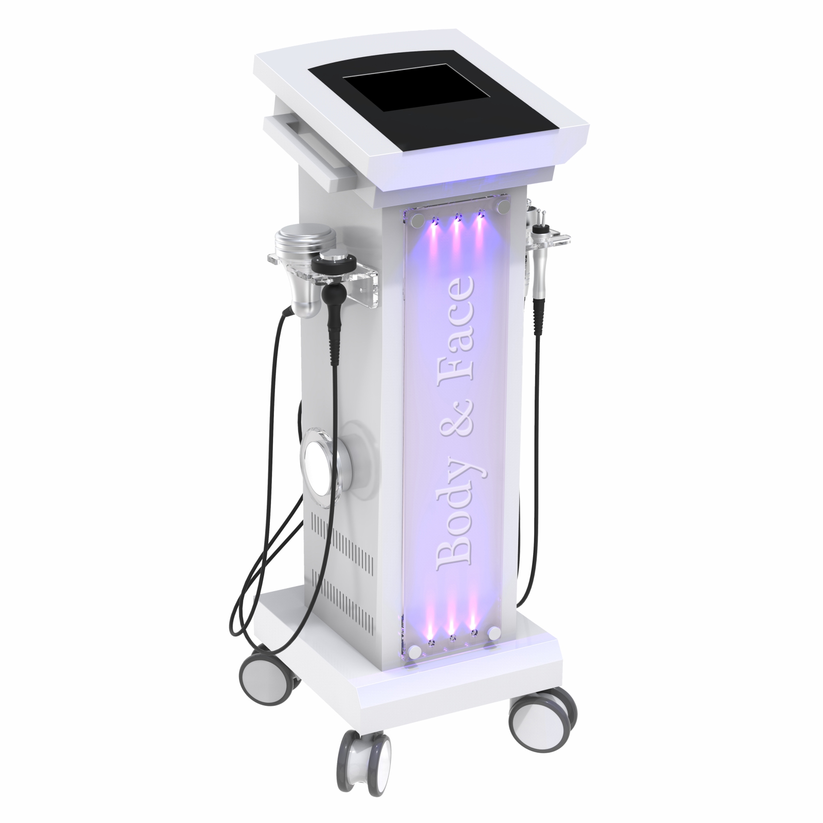 Promotion Vertical 6 in 1 Body-slim Skin Tightening Bio Brush Face Lift 80k Cavit Machine 30 k
