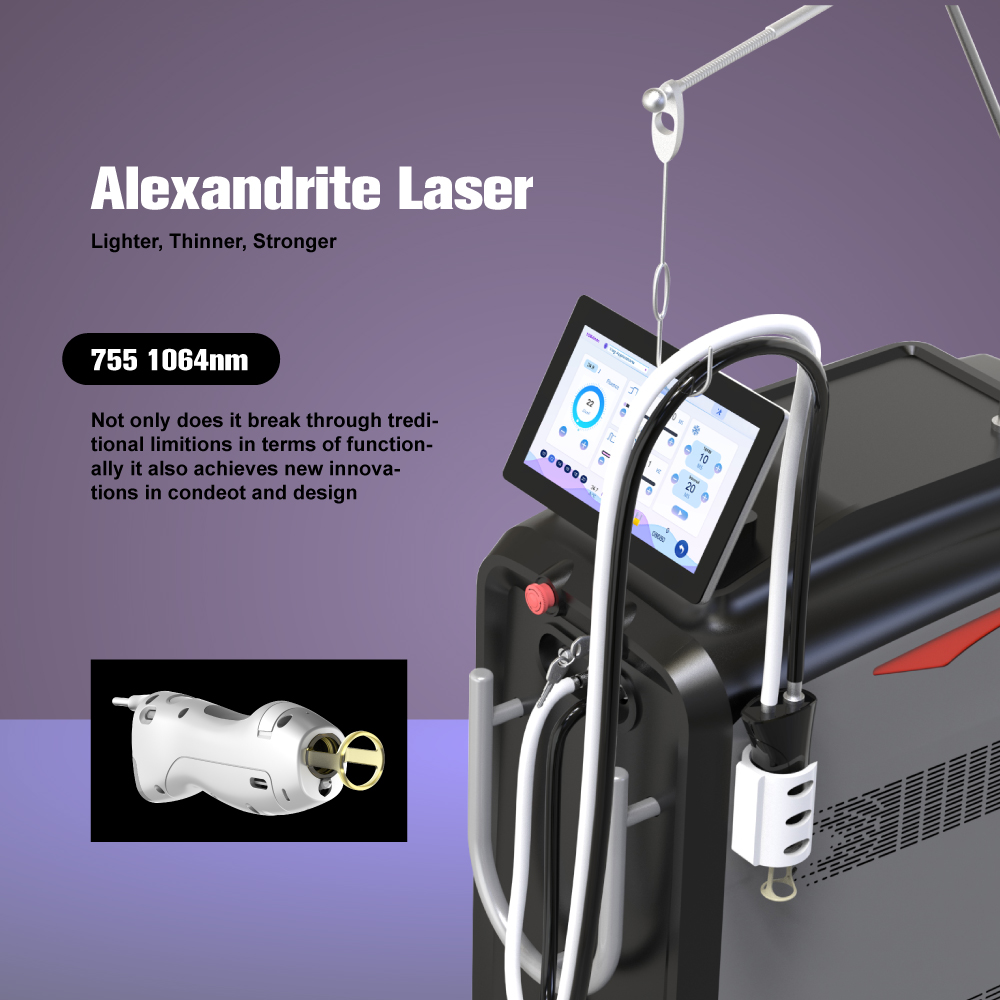 30% Off Long Pulse 755+1064 Alexandrite 755nm Alexandrite Laser Diode Laser Hair Removal 755 Alex Laser