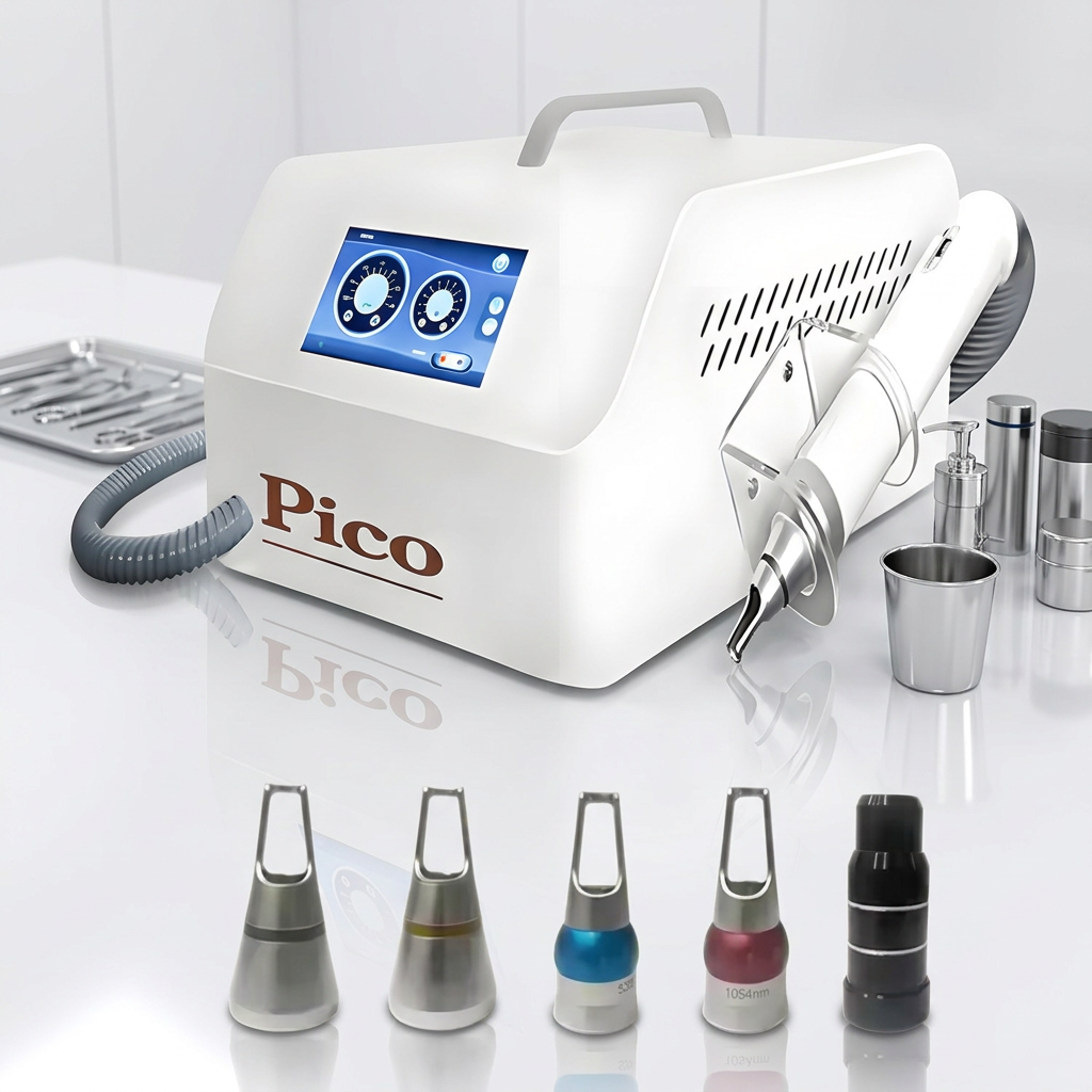 Fast Tattoo Removal Picosecond Machine 4 Wavelength for All Ink Colors Non-Invasive 532nm for Painless Treatment for Salon