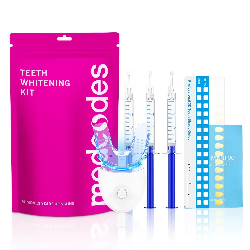 Wholesale Dental Whitening Lamp Yellow Stain Remove Bright White Smile Professional Home Cold Led Light Teeth Whitening Kit
