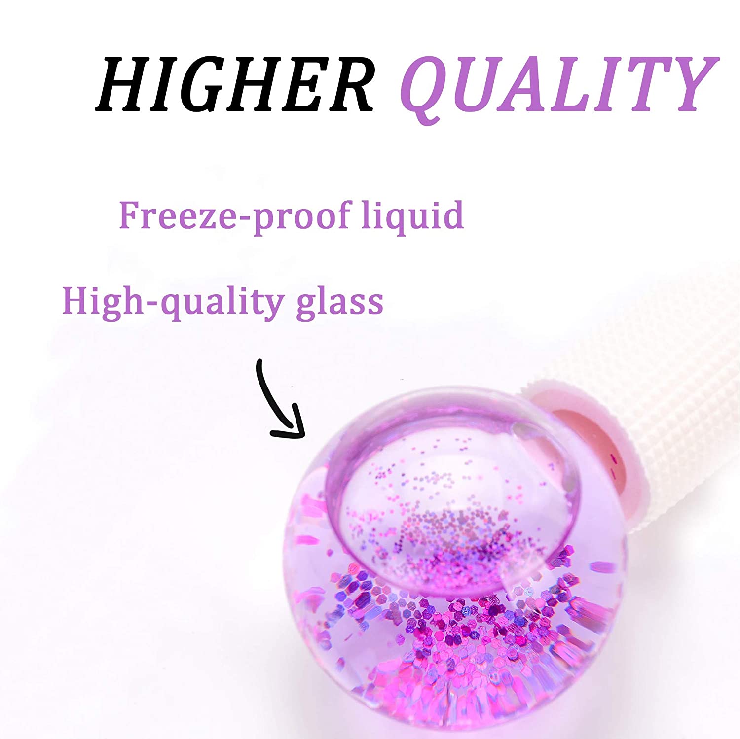 Beauty Ice Globes Face Massage Facial Ice Globes Roller for Face and Eyes