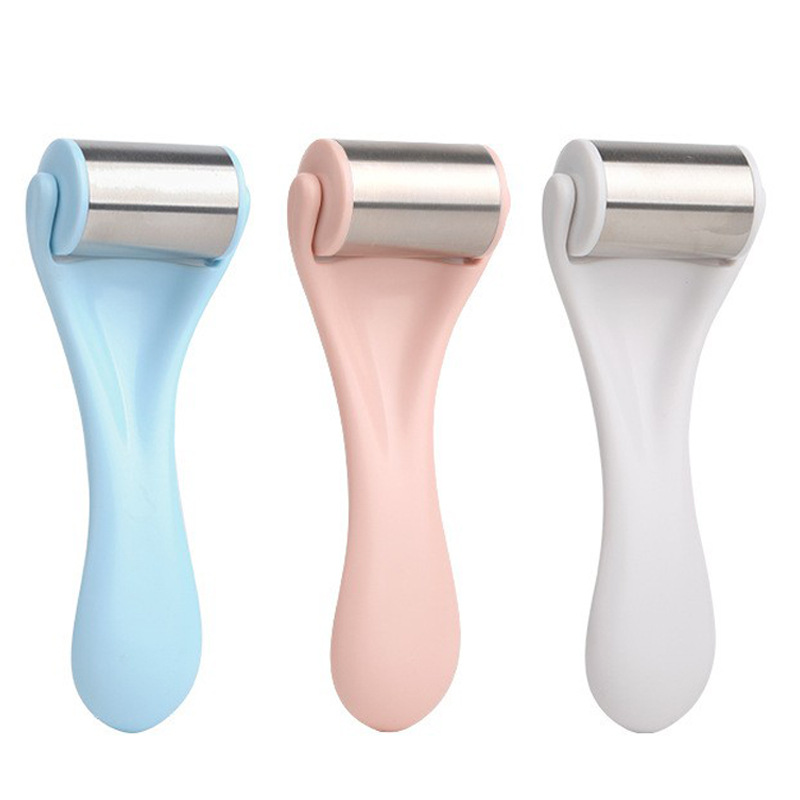 Ice Roller Cooling Brightening Puffiness for Skin Care Face Blue White pink ICE ROLLER RELIEF FACE EYE PUFFINESS DARK CIRCLES