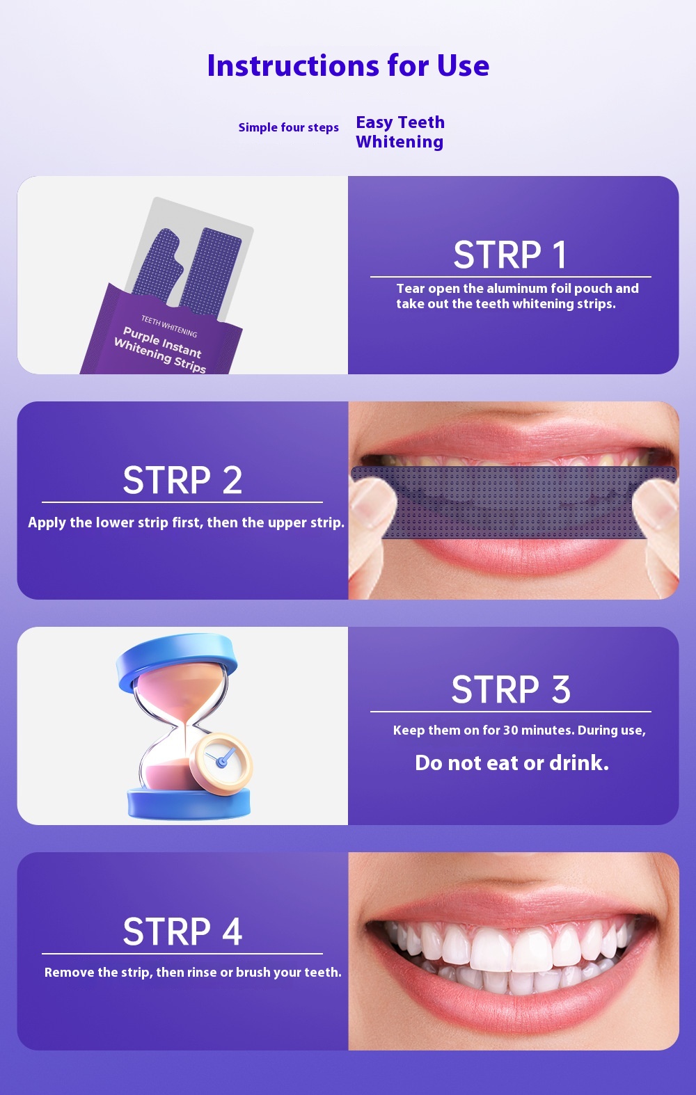V34 Whitening Strips Display 4