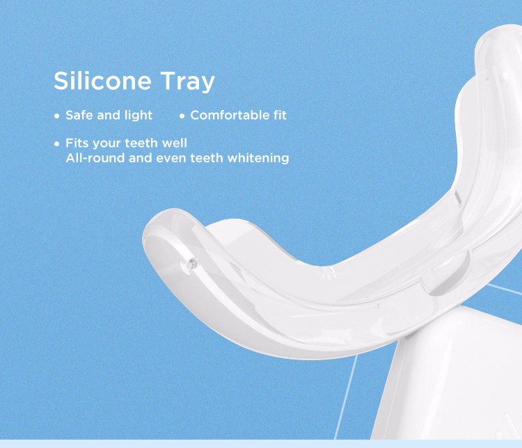 Premium Branded Dropshipping Teeth Whitening Kit Set with LED Light Free Sample Cosmetic Teeth Care