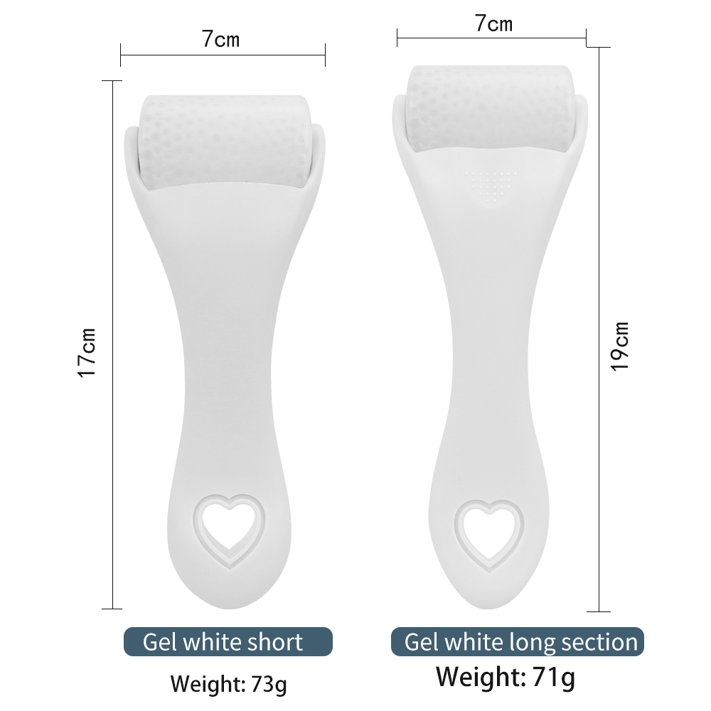 Custom Logo PE Gel Face Ice Roller for Cooling Facial Skin Care Orthotic Reduce Puffiness Headaches Irritation Relief