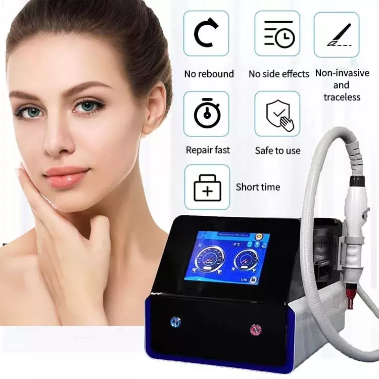 Portable Eyebrow Tattoo Removal Machine Picosecond Coffee Dot Tattoo Removal Machine Skin Care Beauty Instrument