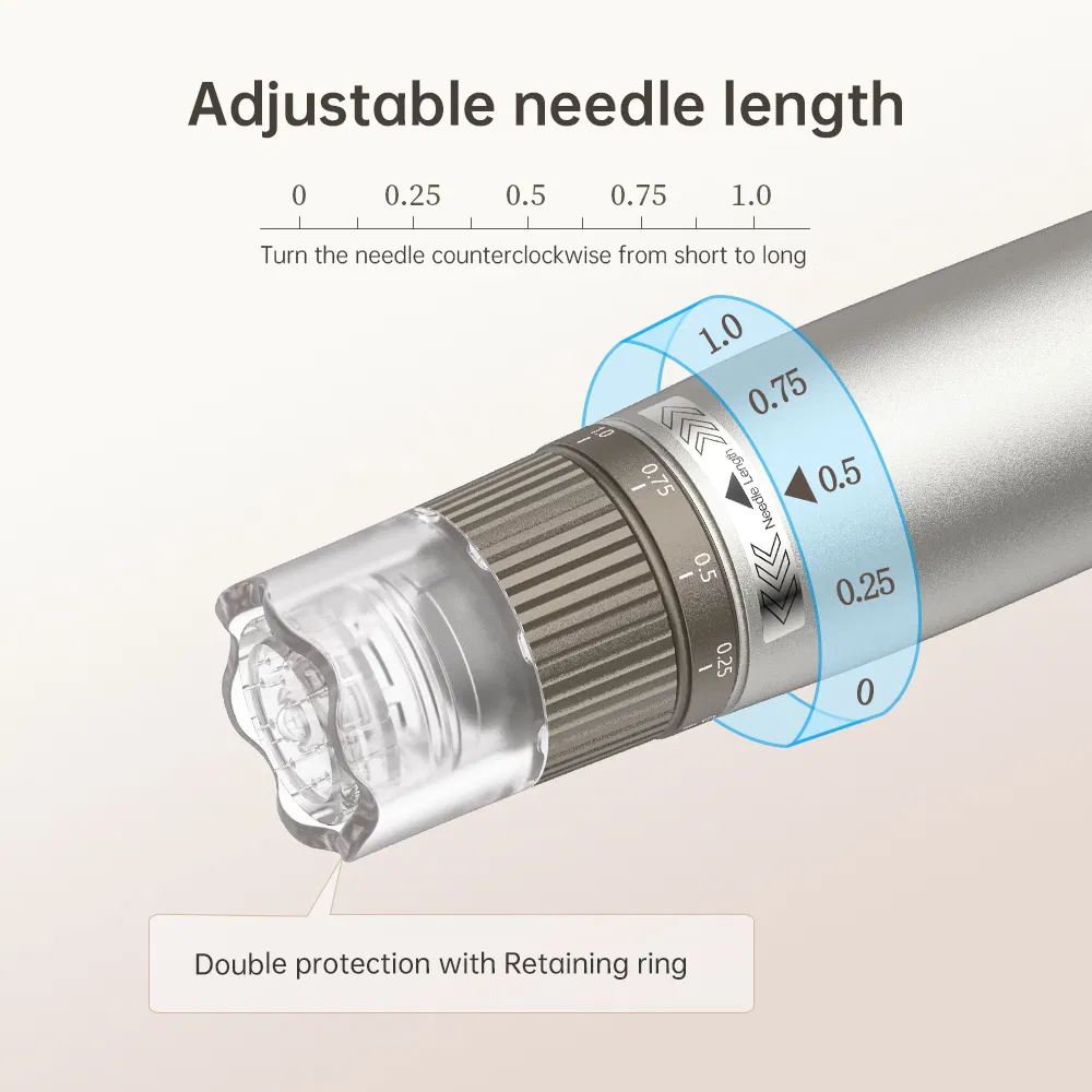Professional Microneedle Radio Frequency Hydra Pen for Skin Tightening