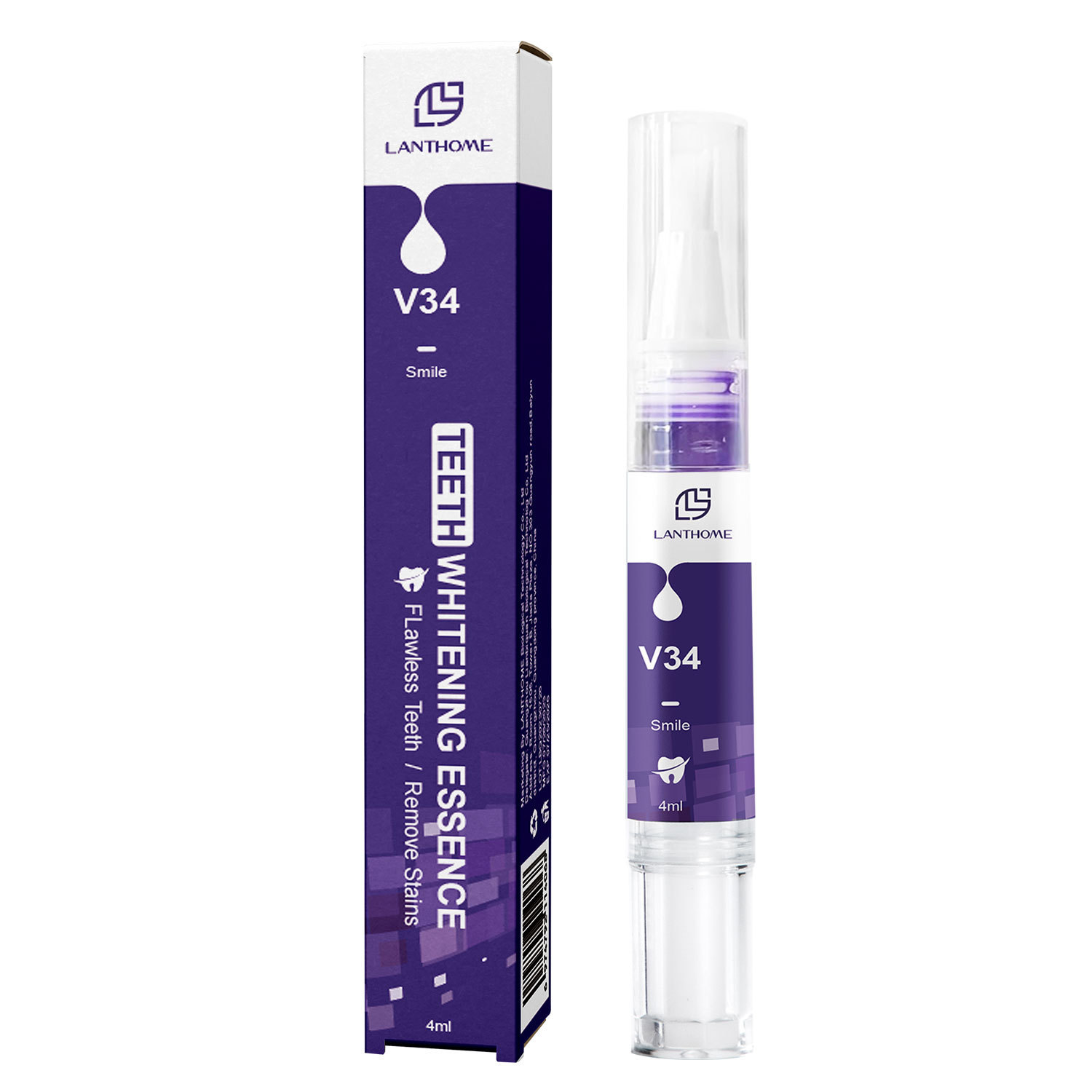 Teeth Whitening Toothpaste Cavity Cleaning Enamel Repair Remove Whitening Corrector Purple Color Stains Teeth Whitening Pen SS