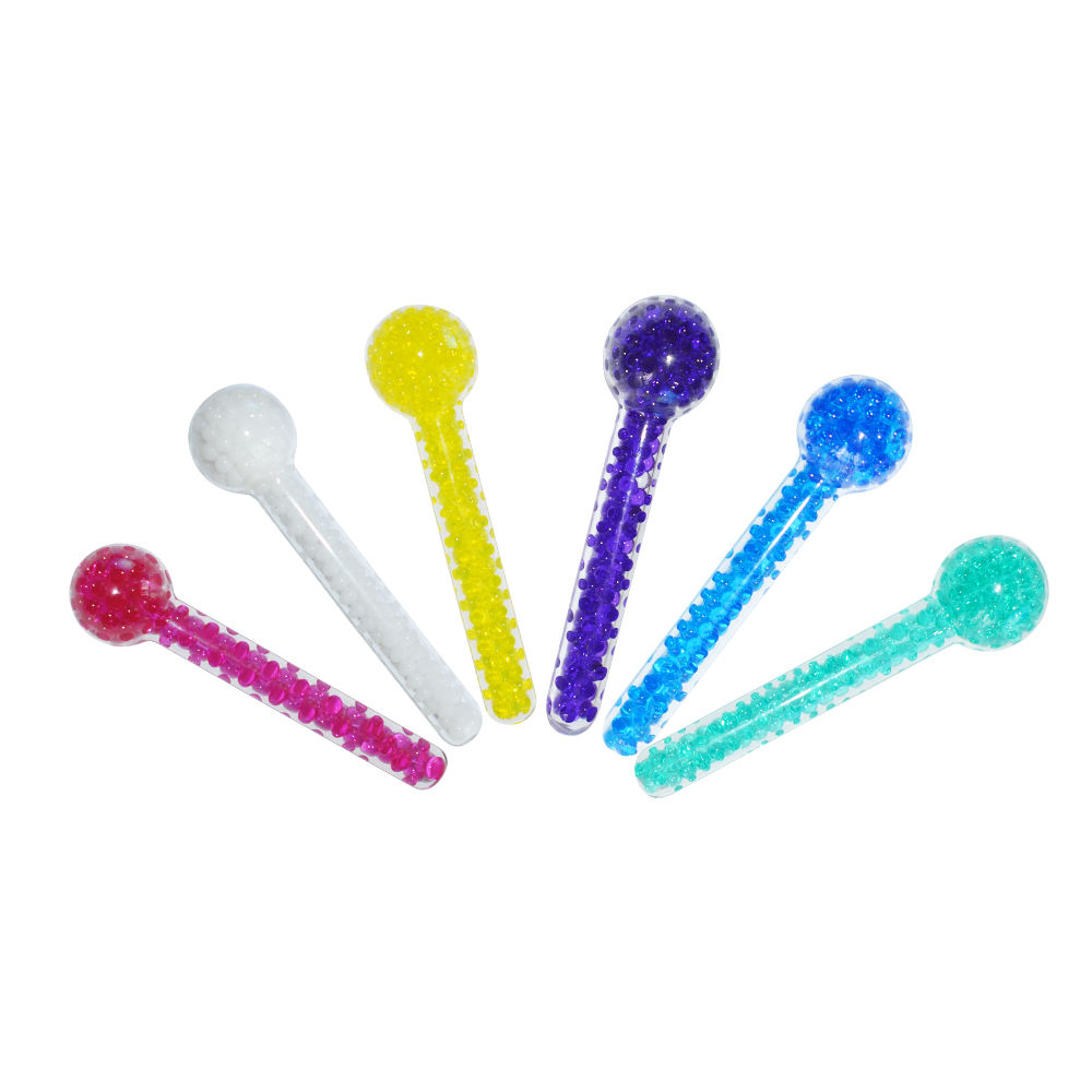 Glass Ice Roller Facial Massager with Cold Massage Balls for Face Body &amp; Eye Care-Wrinkle Remover &amp; Firming Custom Logo Printed