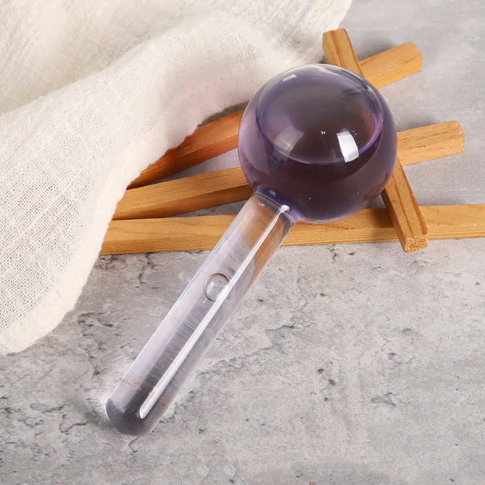 Magic Ice Globes Facial Roller Brown and White Facial Globes Packing 2 Pairs Each Gift Box