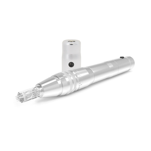 Custom Home Use Medical Grade Electric Wireless Titanium Needle Microneedling Derma Pen Derma Rolling System Machine for Face