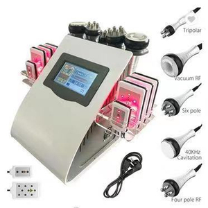 Professional 6 in 1 Multi-Function Body Slimming Machine with Cavitation Vacuum and RF for Fat Reduction and Skin Tightening