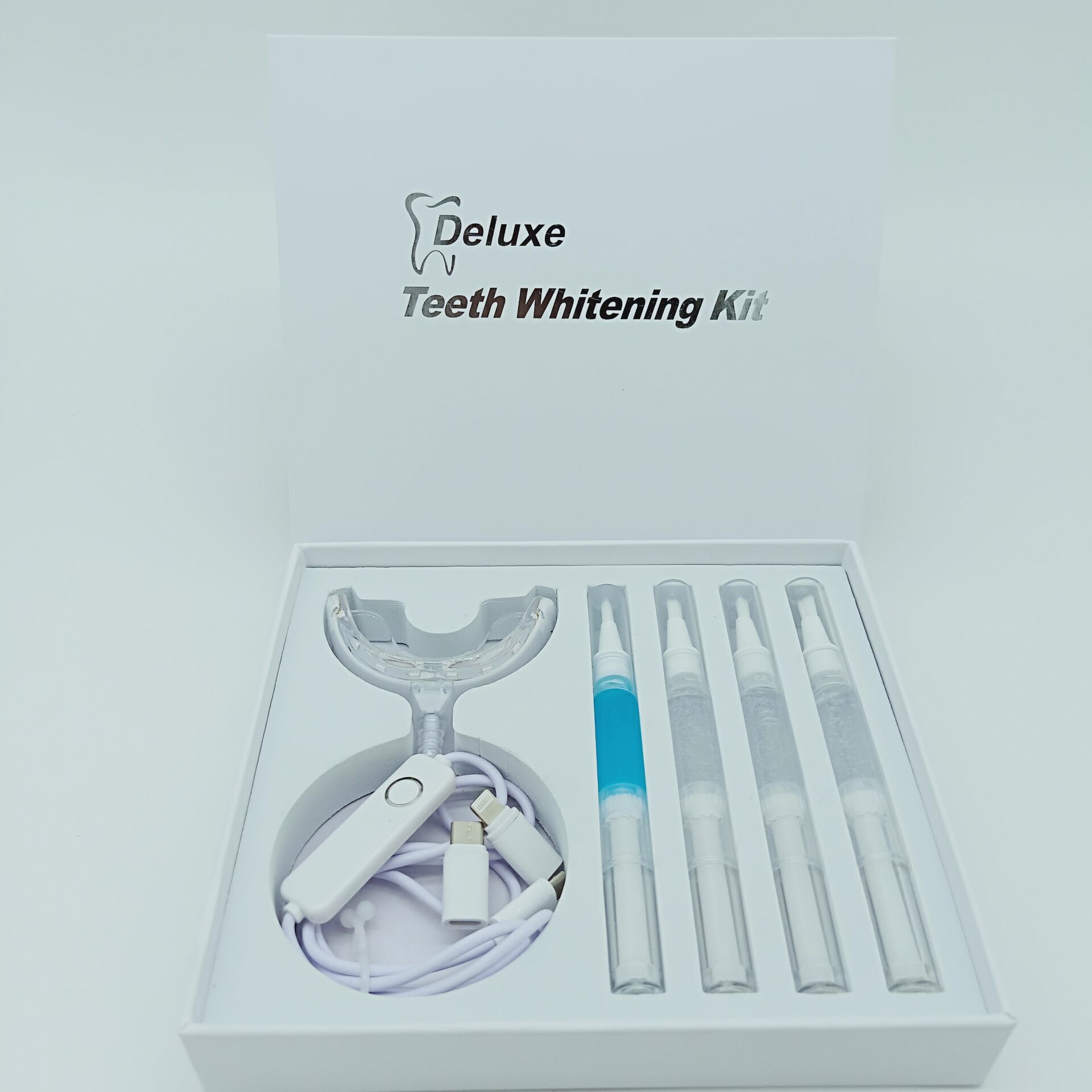 Other Teeth Whitening Accessories Teeth Whitening Gel Pen Kits Private logo LED Light Kit Teeth Whitener