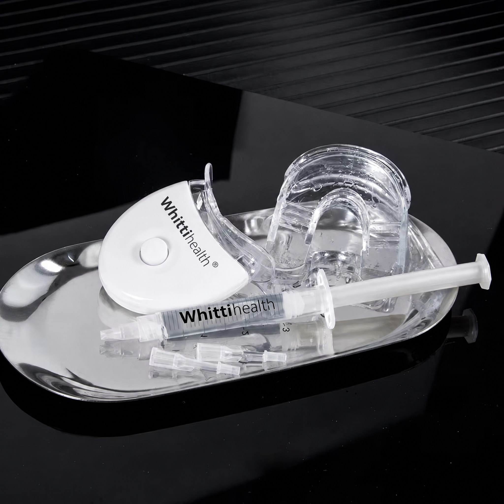 Factory Wholesale Teeth Whitening Kits Kit Blanchiment Dentaire with Professional LED Light Syringe Gel Home Set Custom LOGO