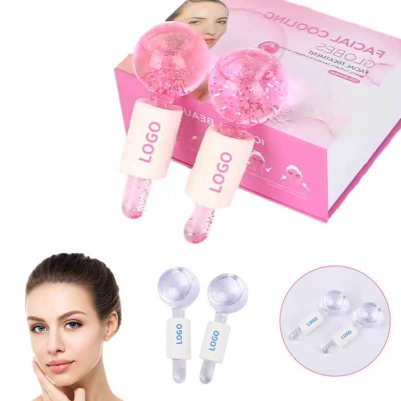 Custom Logo ABS Hand Held Ice Roller Firming Anti-Freeze Beauty Tool for Body &amp; Face Massage Home Use OEM Available