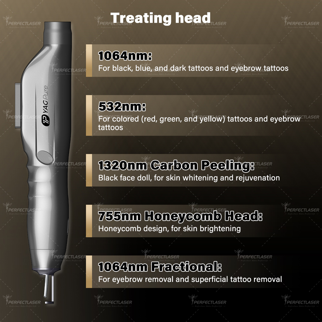 Perfectlaser Nd Yag Laser Tattoo Removal Machine 532nm 755nm 1064nm 1320nm Portable 2026 Best Professional Manufacturer