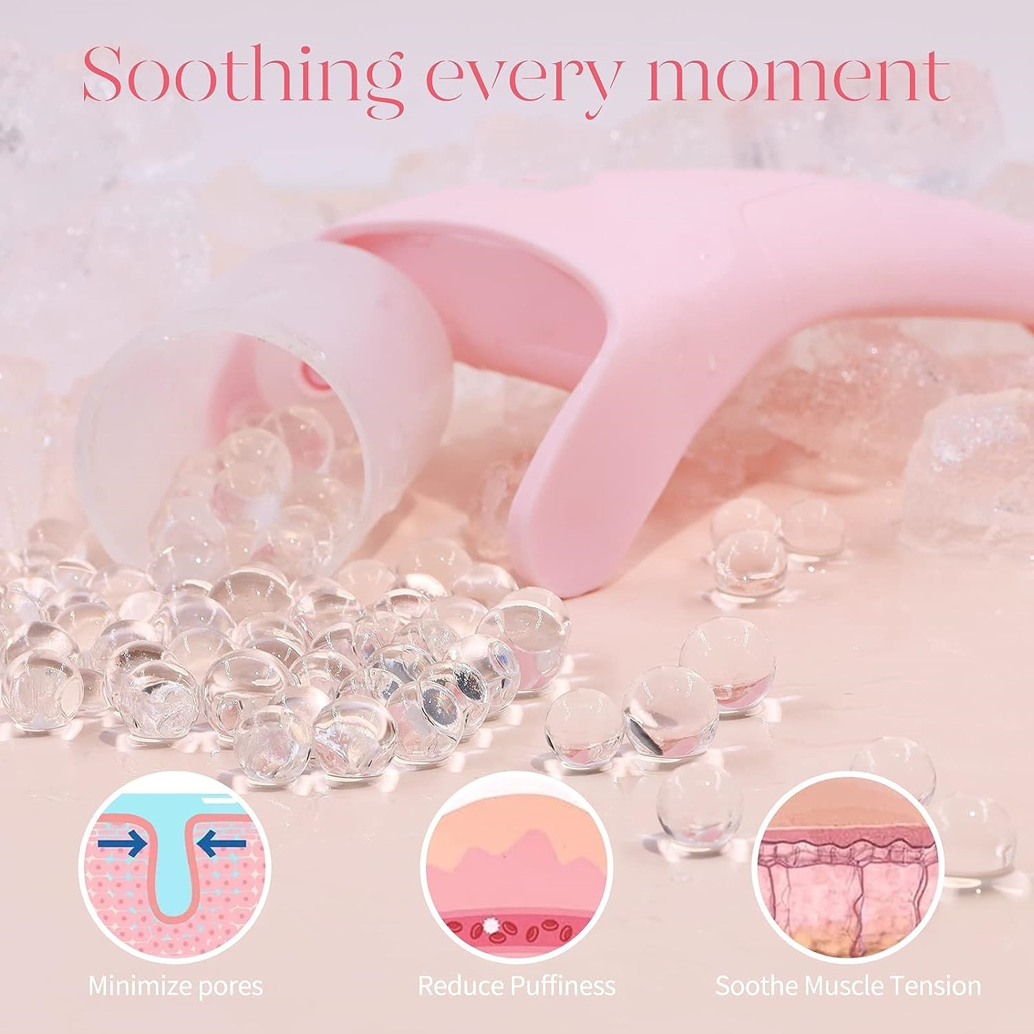 Customized logo Ice Roller Home Weight Loss Facial Beauty Personal Care Products