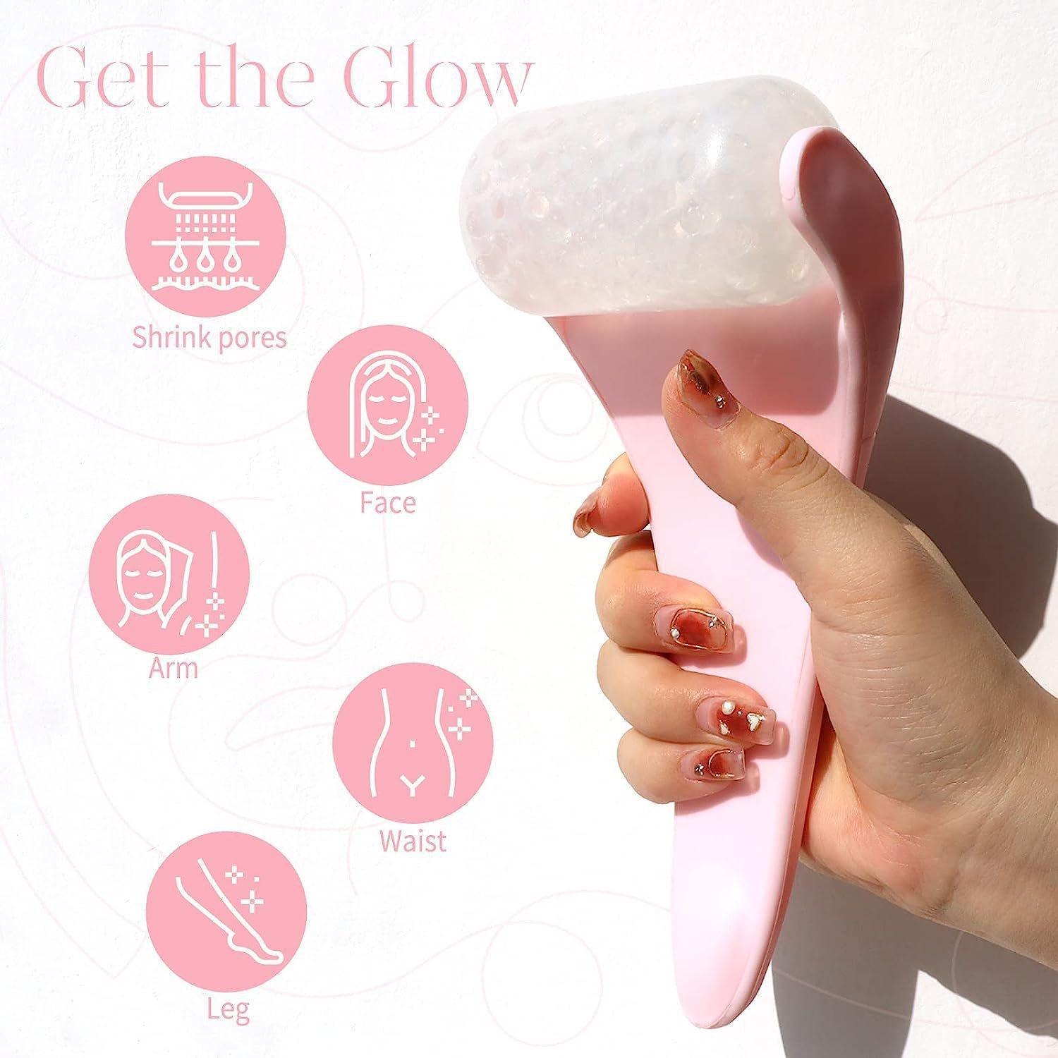 Customized logo Ice Roller Home Weight Loss Facial Beauty Personal Care Products