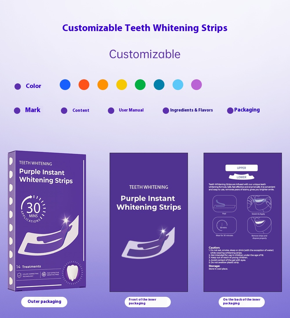 V34 Whitening Strips Display 5