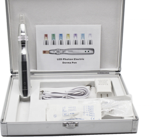 Electric Led Therapy PDT 7 Color Led Derma Roller Pen Microneedle Dermapen