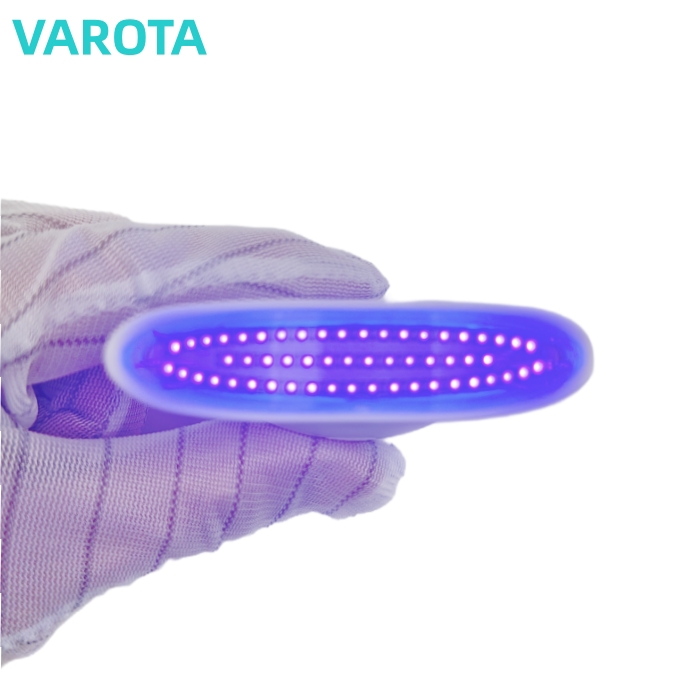 VAROTA WLTMB-112 Teeth Whitening Kit with 112 LED Beads UV Charging Case &amp; PAP Teeth Whitening Gel (ABS Material)