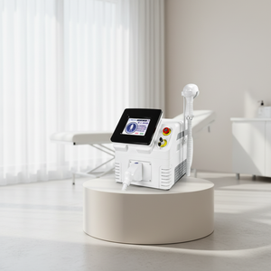 Hot Portable 808nm Single Handle Ice Cooling Painless Diode Laser Hair Removal Device for Home Salon